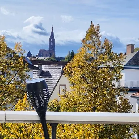 Spacious Flat With Terrace And Cathedral View Apartment Strasbourg